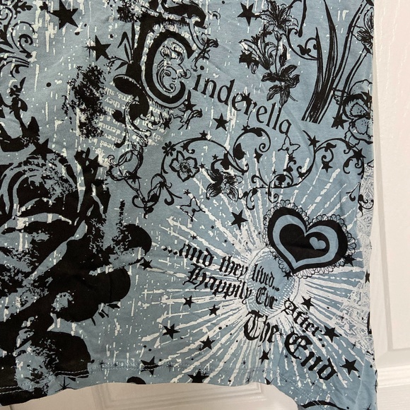 Disney Princess Once Upon a Time Blue Sleeveless Tank - Picture 3 of 10